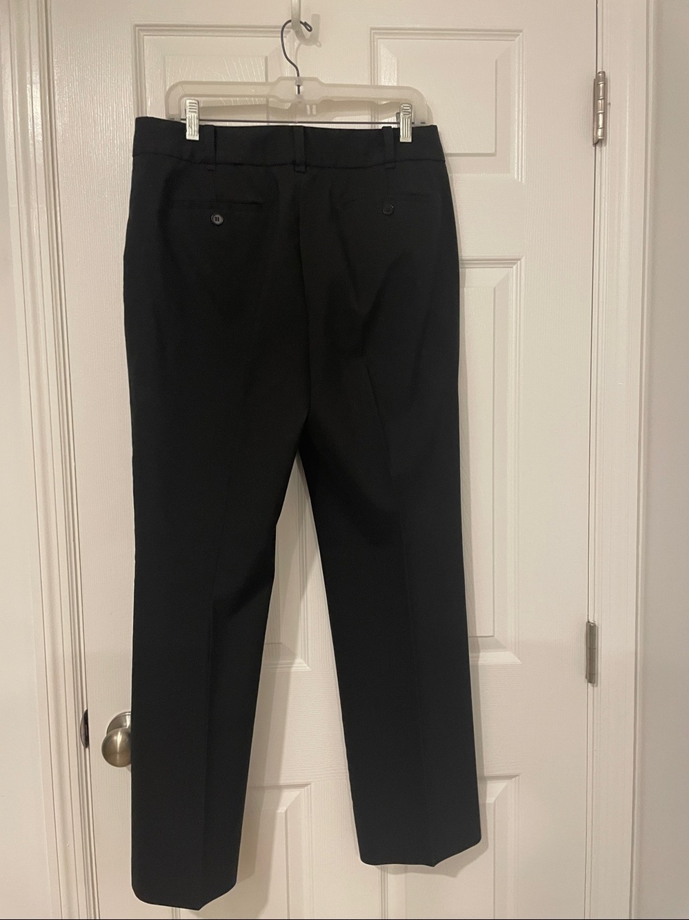 Talbots Heritage Black belt looped high waisted trouser Pants Size 12 - Picture 10 of 11